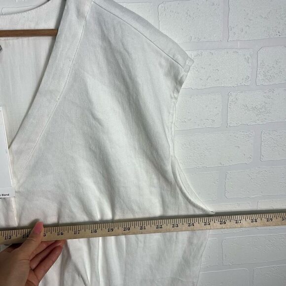 Calvin Klein Womens dress Size 20W Linen blend NEW WITH TAGS - Picture 6 of 11